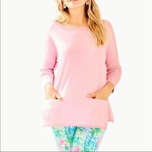 Lilly pulitzer pink Cabo Sweater M